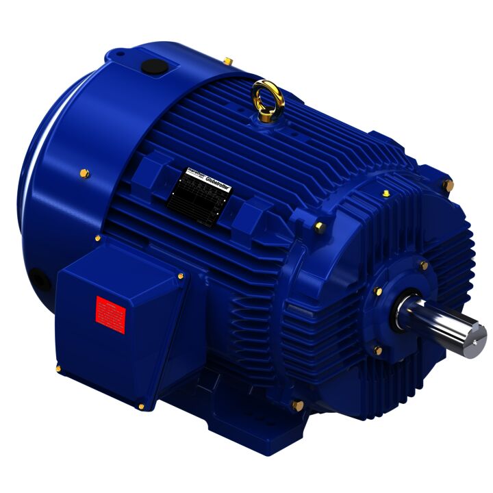 Severe Duty Motor, 60 HP, 3 Ph, 60 Hz, 460 V, 1800 RPM, 364T Frame, TEFC