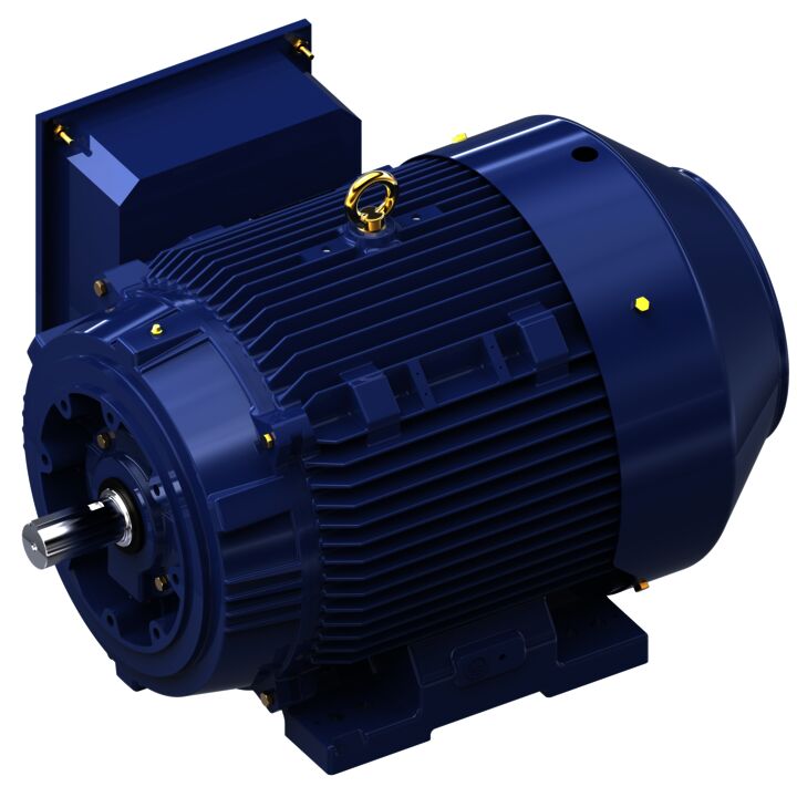 General Purpose Motor, 100 & 75 HP, 3 Ph, 60 & 50 Hz, 230/460 & 190/380 V, 3600 & 3000 RPM, 405TSC Frame, TEFC