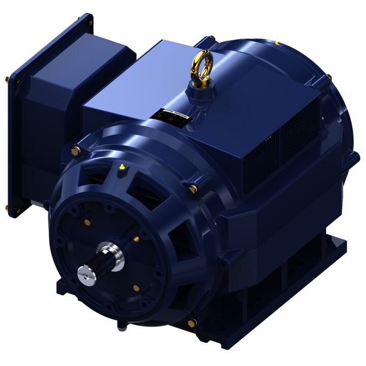 General Purpose Motor, 125 & 100 HP, 3 Ph, 60 & 50 Hz, 460 & 380 V, 1800 & 1500 RPM, 405TSC Frame, DP