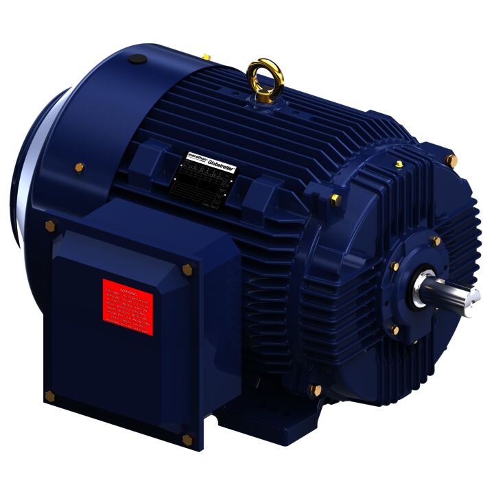 General Purpose Motor, 60 & 50 HP, 3 Ph, 60 & 50 Hz, 230/460 & 190/380 V, 3600 & 3000 RPM, 364TS Frame, TEFC