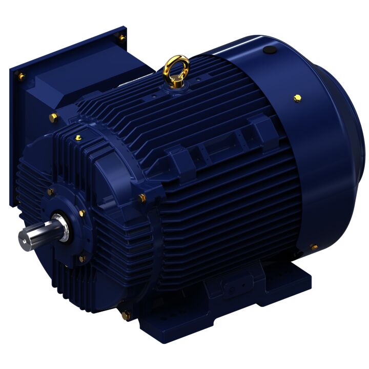 General Purpose Motor, 75 & 60 HP, 3 Ph, 60 & 50 Hz, 230/460 & 190/380 V, 1800 & 1500 RPM, 365TS Frame, TEFC