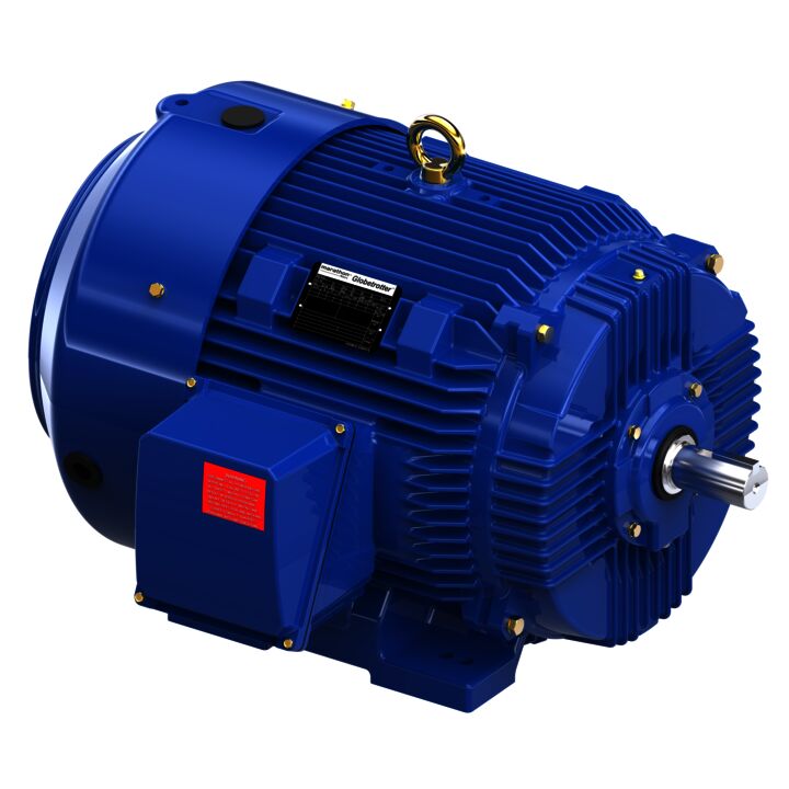 Severe Duty Motor, 60 HP, 3 Ph, 60 Hz, 460 V, 1800 RPM, 364TS Frame, TEFC