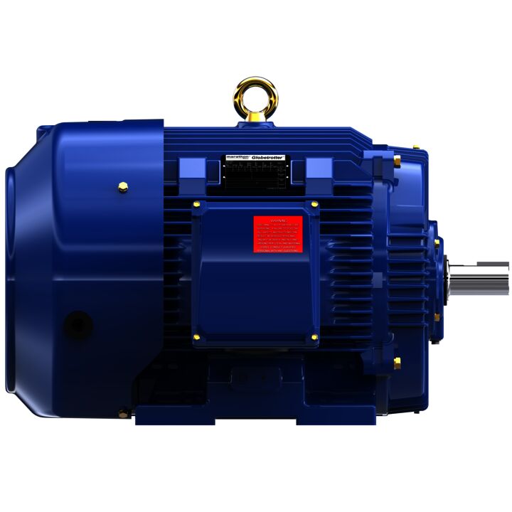 Severe Duty Motor, 75 HP, 3 Ph, 60 Hz, 460 V, 3600 RPM, 365TS Frame, TEFC