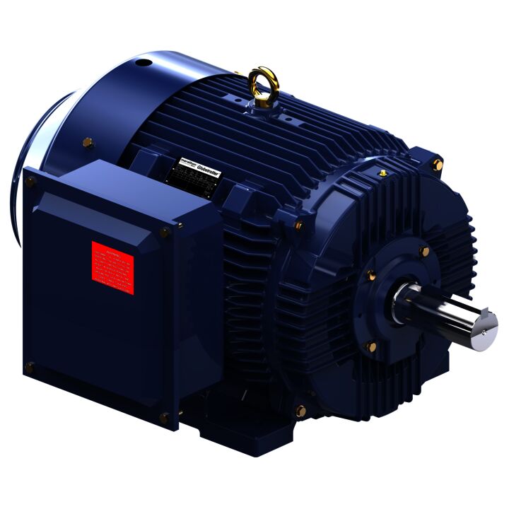 General Purpose Motor, 60 HP, 3 Ph, 60 Hz, 575 V, 1200 RPM, 404T Frame, TEFC