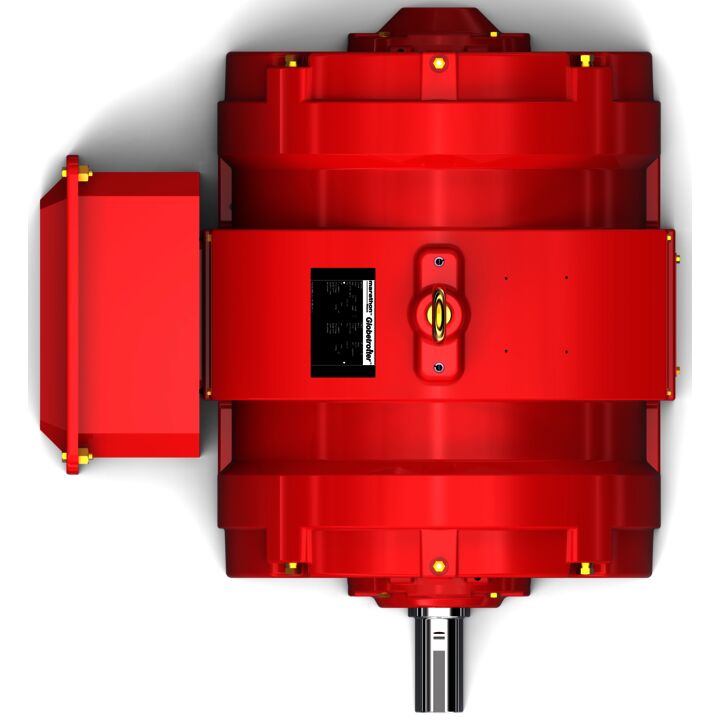 Fire Pump Motor, 125 HP, 3 Ph, 60 Hz, 575 V, 3600 RPM, 404TS Frame, DP