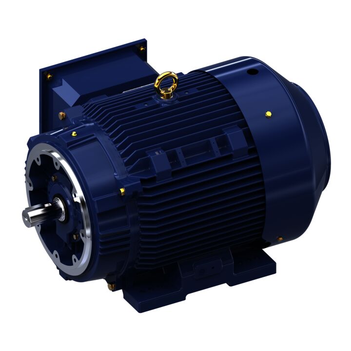 General Purpose Motor, 60 & 50 HP, 3 Ph, 60 & 50 Hz, 230/460 & 190/380 V, 3600 & 3000 RPM, 364TSC Frame, TEFC