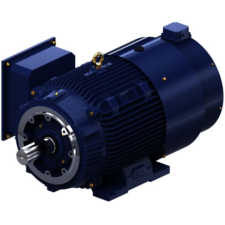 Encoder Motor, 100 HP, 3 Ph, 60 Hz, 230/460 V, 1800 RPM, 405TC Frame, TEBC-AXIAL