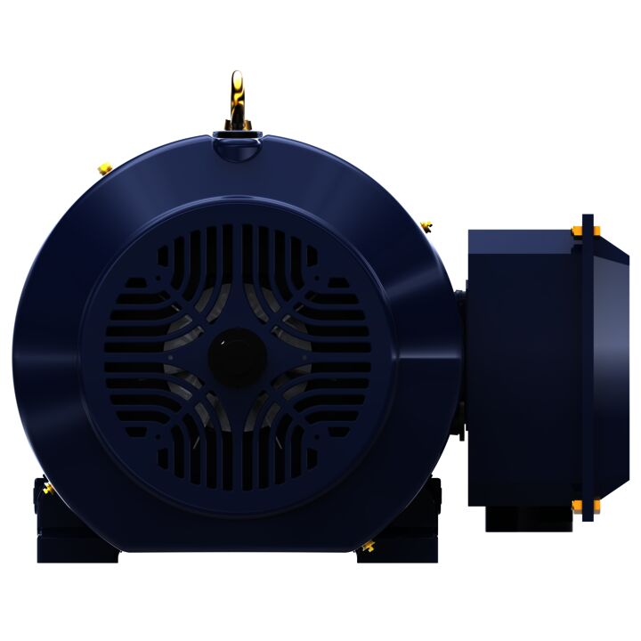 Encoder Motor, 75 HP, 3 Ph, 60 Hz, 230/460 V, 1800 RPM, 365T Frame, TEFC