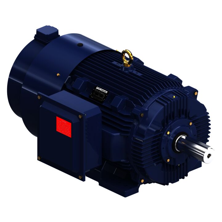 Encoder Motor, 125 HP, 3 Ph, 60 Hz, 460 V, 1800 RPM, 444T Frame, TEBC-AXIAL