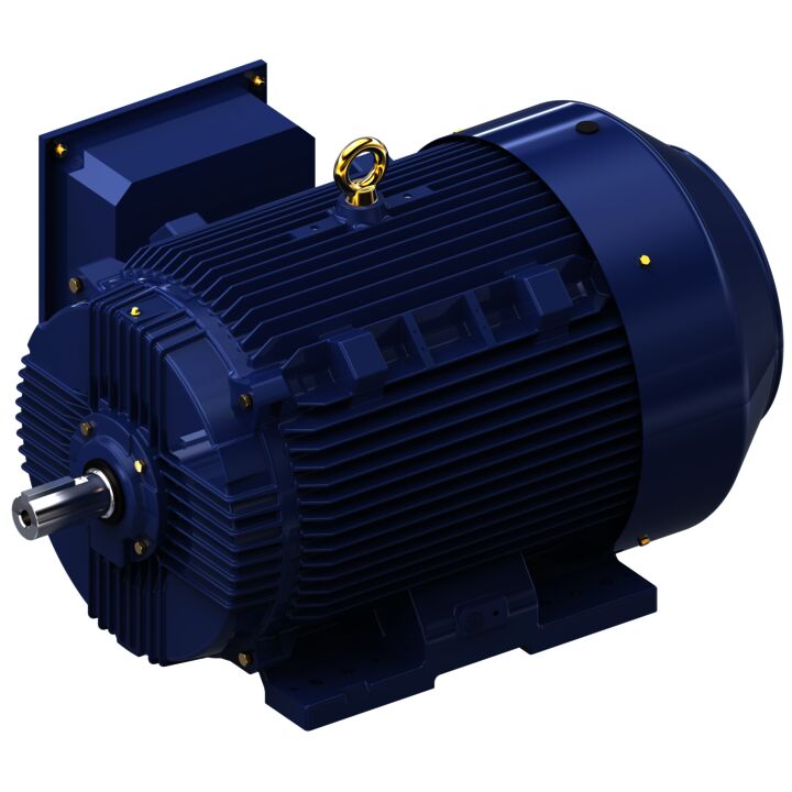 General Purpose Motor, 125 HP, 3 Ph, 60 Hz, 575 V, 3600 RPM, 444TS Frame, TEFC