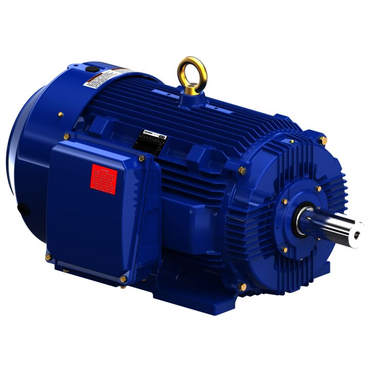 Severe Duty Motor, 150 HP, 3 Ph, 60 Hz, 460 V, 1200 RPM, 445T Frame, TEFC