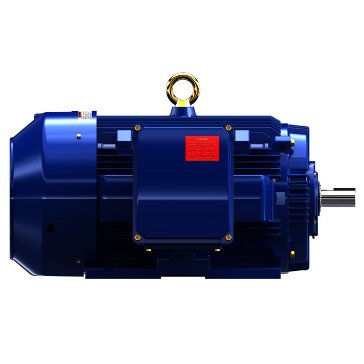 Severe Duty Motor, 200 HP, 3 Ph, 60 Hz, 460 V, 3600 RPM, 445TS Frame, TEFC