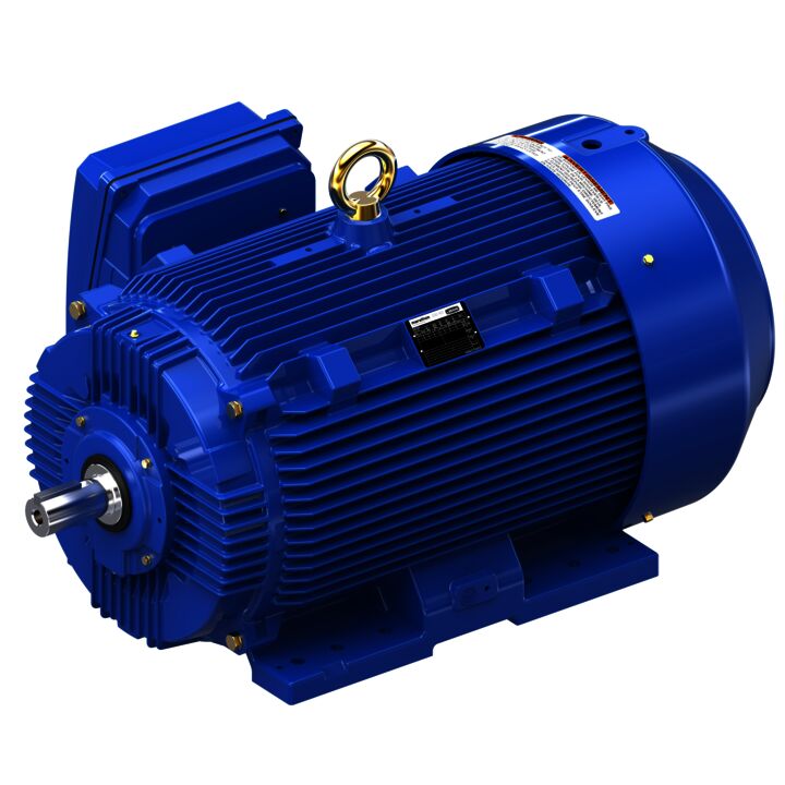 Severe Duty Motor, 200 HP, 3 Ph, 60 Hz, 460 V, 1800 RPM, 445TS Frame, TEFC