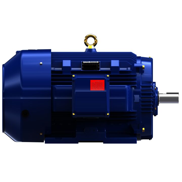 Severe Duty Motor, 150 HP, 3 Ph, 60 Hz, 460 V, 1800 RPM, 445TS Frame, TEFC