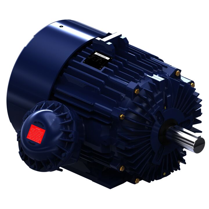 Explosion Proof Motor, 100 & 75 HP, 3 Ph, 60 & 50 Hz, 230/460 & 190/380 V, 1200 & 1000 RPM, 444T Frame, EPFC