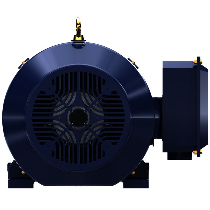 Encoder Motor, 150 HP, 3 Ph, 60 Hz, 460 V, 1800 RPM, 445T Frame, TEFC