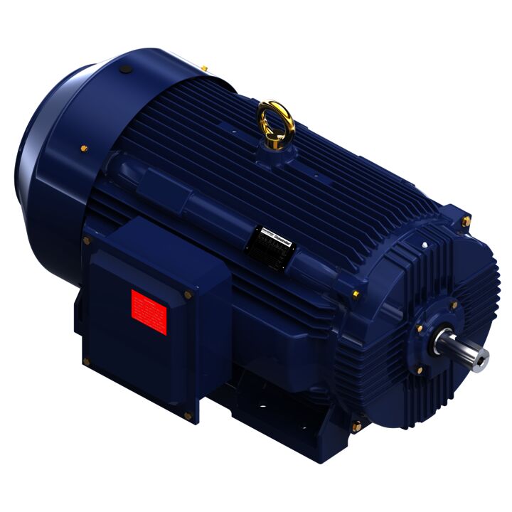 General Purpose Motor, 200 HP, 3 Ph, 60 Hz, 575 V, 3600 RPM, 447TS Frame, TEFC