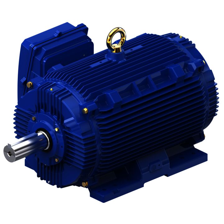 General Purpose Motor, 200 & 150 HP, 3 Ph, 60 & 50 Hz, 460 & 380 V, 1800 & 1500 RPM, 445TV Frame, TEAO