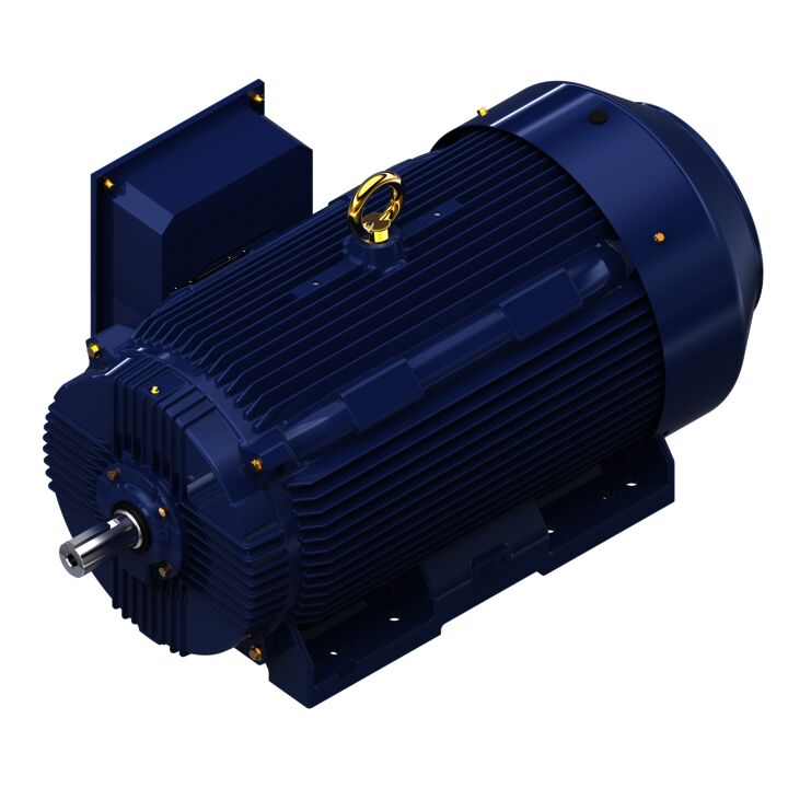 General Purpose Motor, 200 HP, 3 Ph, 60 Hz, 575 V, 3600 RPM, 447TS Frame, TEFC