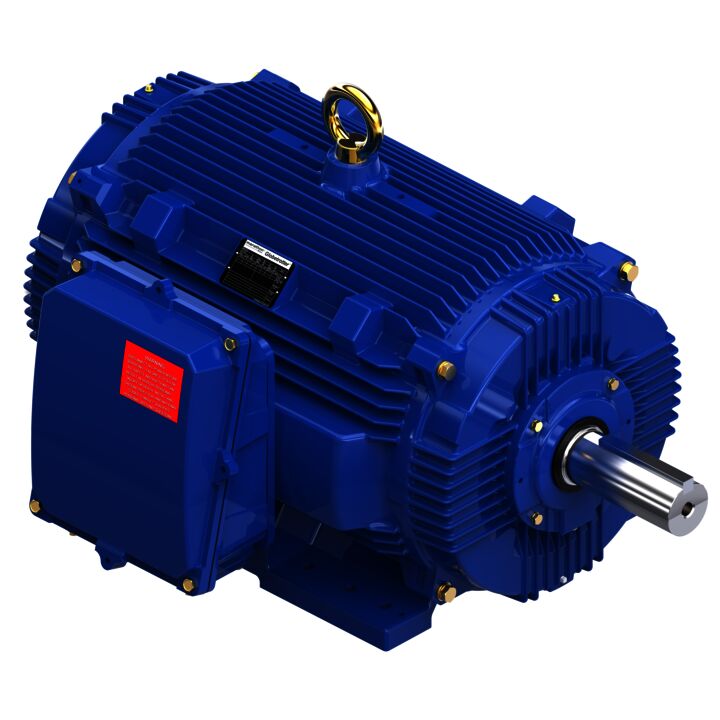 General Purpose Motor, 200 & 150 HP, 3 Ph, 60 & 50 Hz, 460 & 380 V, 1800 & 1500 RPM, 445TV Frame, TEAO