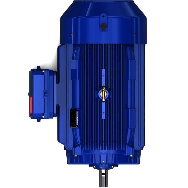 Severe Duty Motor, 250 HP, 3 Ph, 60 Hz, 460 V, 3600 RPM, 449TS Frame, TEFC