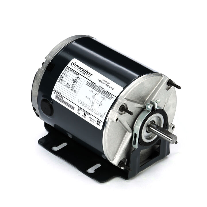General Purpose Motor, 5 HP, 3 Ph, 60 Hz, 200 V, 1200 RPM, 215T Frame, DP