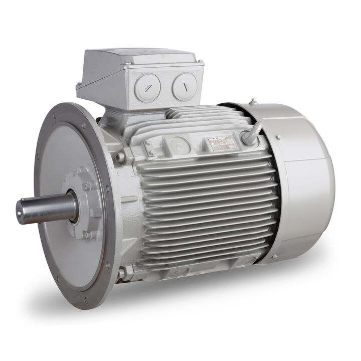 11.00 kW General Purpose Low Voltage IEC Motor IE3, 3 phase, 1500 rpm, D400/Y690V 50Hz, 132M Frame B14 incl. rain canopy, IC411