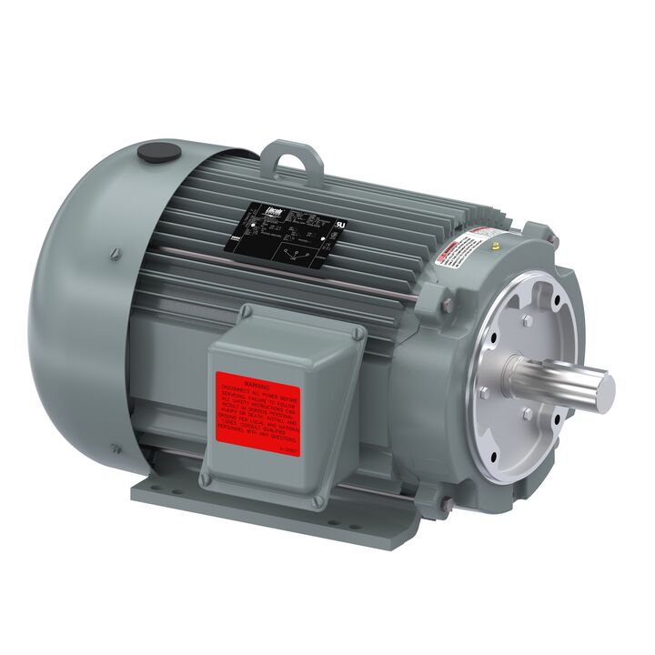Special Voltage Motor, 7.50 HP, 3 Ph, 60 Hz, 575 V, 3600 RPM, 213TC Frame, TEFC