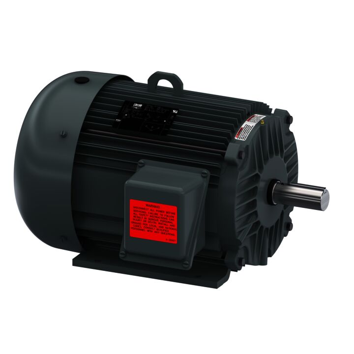 Special Voltage Motor, 15 HP, 3 Ph, 60 Hz, 575 V, 1800 RPM, 254T Frame, TEFC