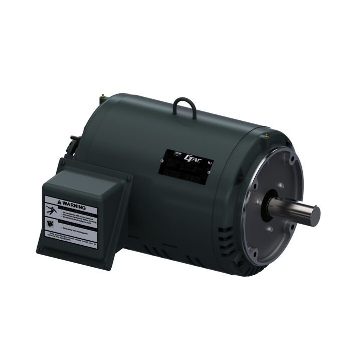 Elevator Duty Motor, 40 HP, 3 Ph, 60 Hz, 230/460 V, 1800 RPM, 324TC Frame, DP