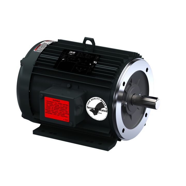 Special Voltage Motor, 5 HP, 3 Ph, 60 Hz, 575 V, 1200 RPM, 215TC Frame, TEFC