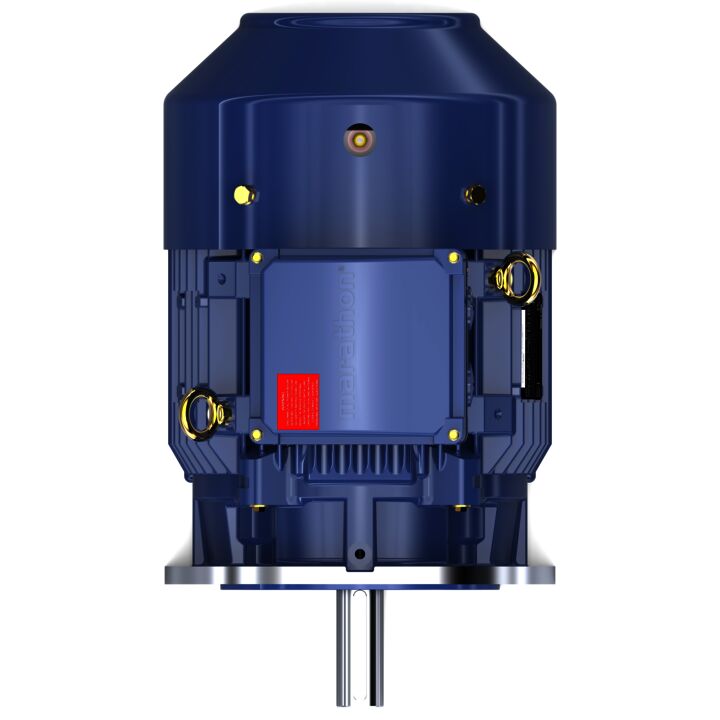 Cast Iron Motor, 15 & 10 HP, 3 Ph, 60 & 50 Hz, 230/460 & 200/400 V, 3600 & 3000 RPM, 160M Frame, TEFC