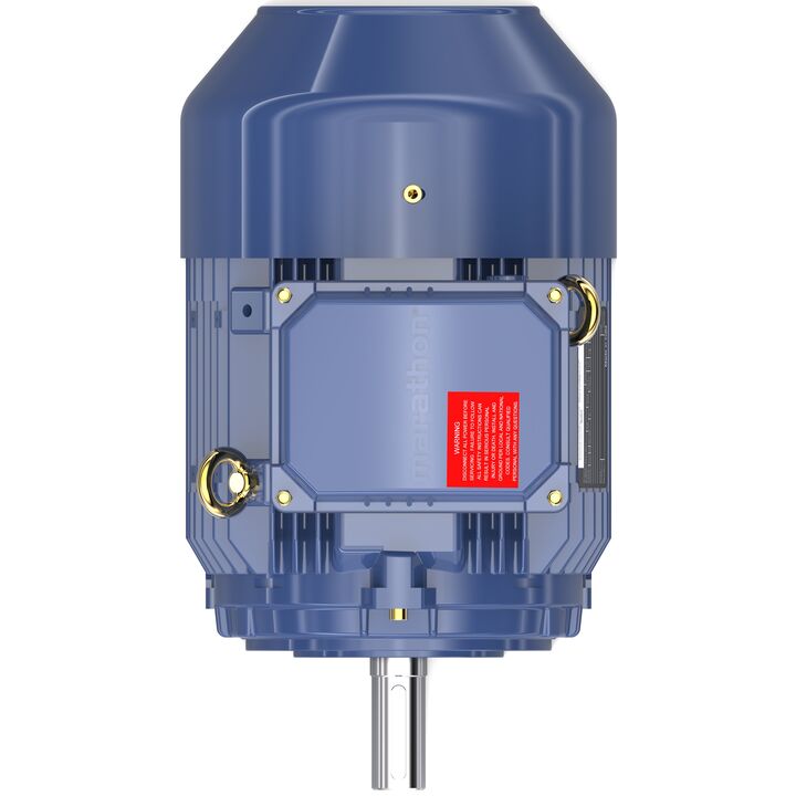 Cast Iron Motor, 1.50 & 1 HP, 3 Ph, 60 & 50 Hz, 230/460 & 200/400 V, 1200 & 1000 RPM, 100L Frame, TEFC