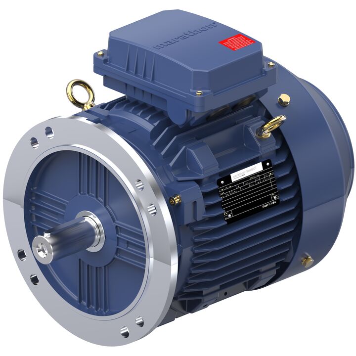 Increased Safety Motors Ex eb, Totally Enclosed Fan Cooled, 10 HP, 3 Ph, 50 Hz, 400 V, 2938 RPM, 132S Frame
