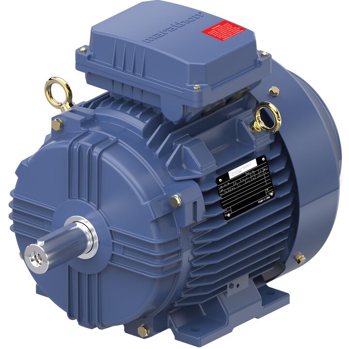 Increased Safety Motors Ex eb, Totally Enclosed Fan Cooled, 4 HP, 3 Ph, 50 Hz, 400 V, 973 RPM, 132S Frame