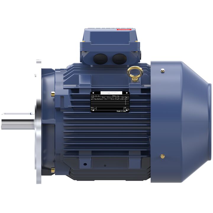 Increased Safety Motors Ex eb, Totally Enclosed Fan Cooled, 10 HP, 3 Ph, 50 Hz, 400 V, 1468 RPM, 132M Frame