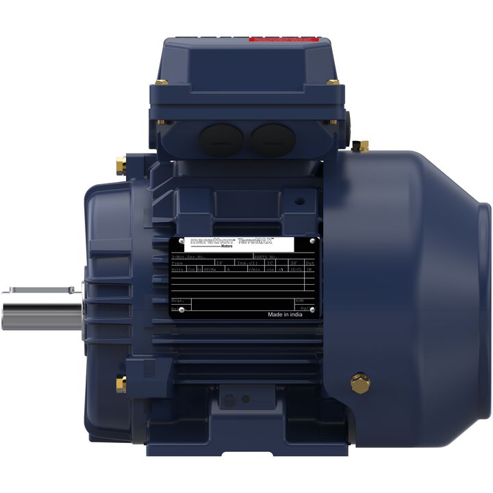 Increased Safety Motors Ex eb, Totally Enclosed Fan Cooled, 1 HP, 3 Ph, 50 Hz, 400 V, 953 RPM, 90S Frame