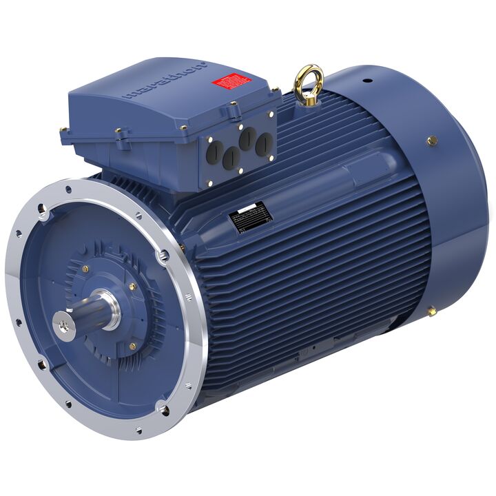 Increased Safety Motors Ex eb, Totally Enclosed Fan Cooled, 150 HP, 3 Ph, 50 Hz, 400 V, 743 RPM, 355M Frame