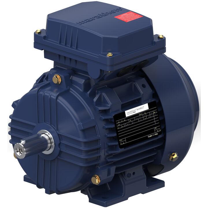 Increased Safety Motors Ex eb, Totally Enclosed Fan Cooled, 1 HP, 3 Ph, 50 Hz, 400 V, 953 RPM, 90S Frame