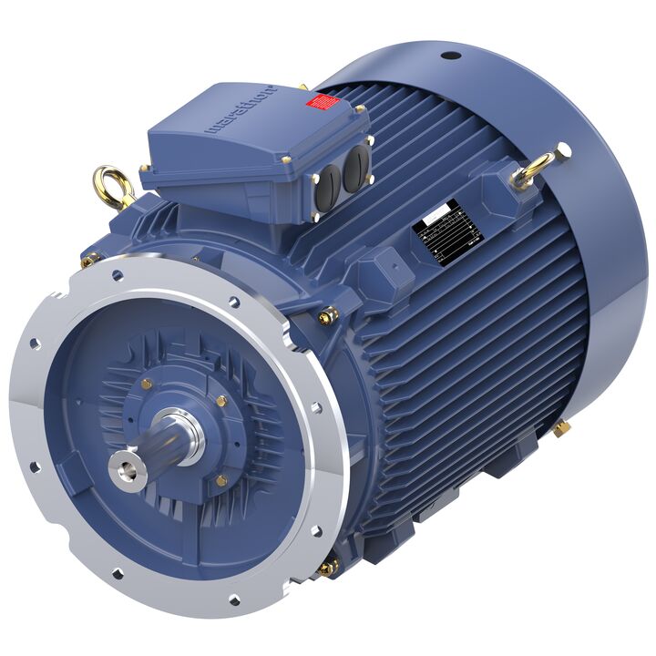 Increased Safety Motors Ex eb, Totally Enclosed Fan Cooled, 120 HP, 3 Ph, 50 Hz, 400 V, 2981 RPM, 280M Frame