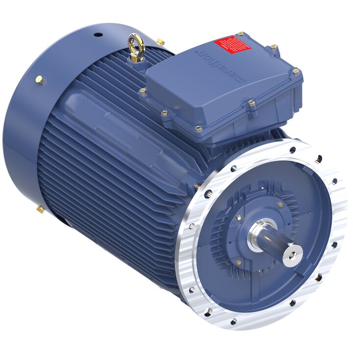 Increased Safety Motors Ex eb, Totally Enclosed Fan Cooled, 120 HP, 3 Ph, 50 Hz, 400 V, 743 RPM, 315L Frame
