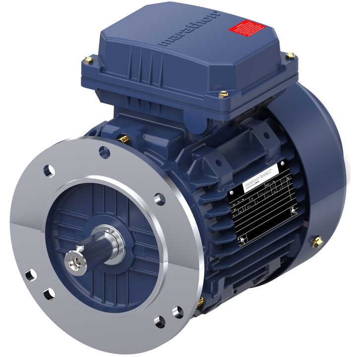Increased Safety Motors Ex eb, Totally Enclosed Fan Cooled, 1.5 HP, 3 Ph, 50 Hz, 400 V, 1450 RPM, 90S Frame