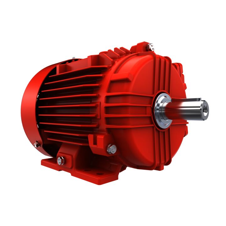 IE3, Mining Duty Motors, 1.1 kW, 3Ph, 6 Pole, 230/400V, B3, 50Hz, 90L Frame, TEFC