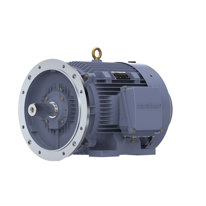 Cast Iron Motor, 75 HP, 3 Ph, 50 Hz, 400 V, 1500 RPM, 250M Frame, TEFC