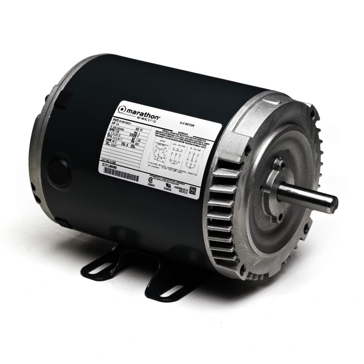 General Purpose Motor, 125 & 100 HP, 3 Ph, 60 & 50 Hz, 460 & 380 V, 1800 & 1500 RPM, 405TSC Frame, DP