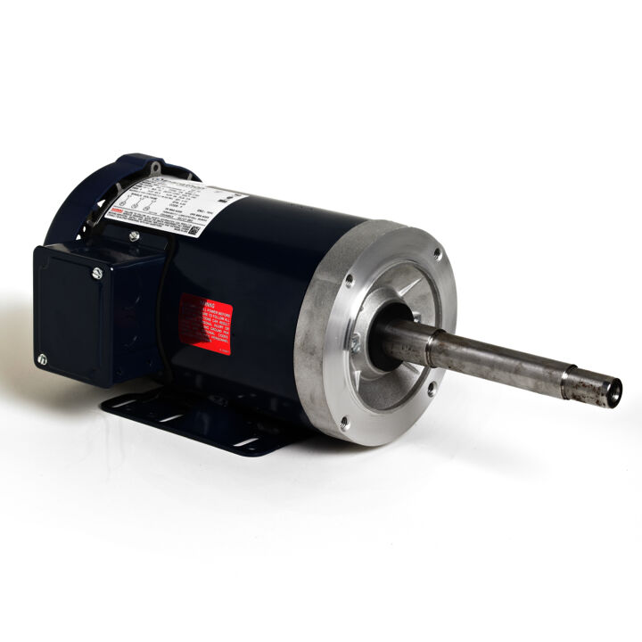 Close-Coupled Pump Motor, 3 & 2 HP, 3 Ph, 60 & 50 Hz, 230/460 & 190/380 V, 3600 & 3000 RPM, 182JP Frame, TEFC