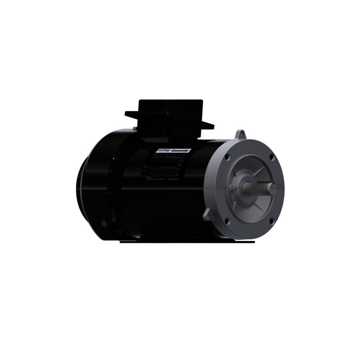 Speed Ratio Motor, 2 HP, 3 Ph, 60 Hz, 230/460 V, 1800 RPM, 145TC Frame, TEFC