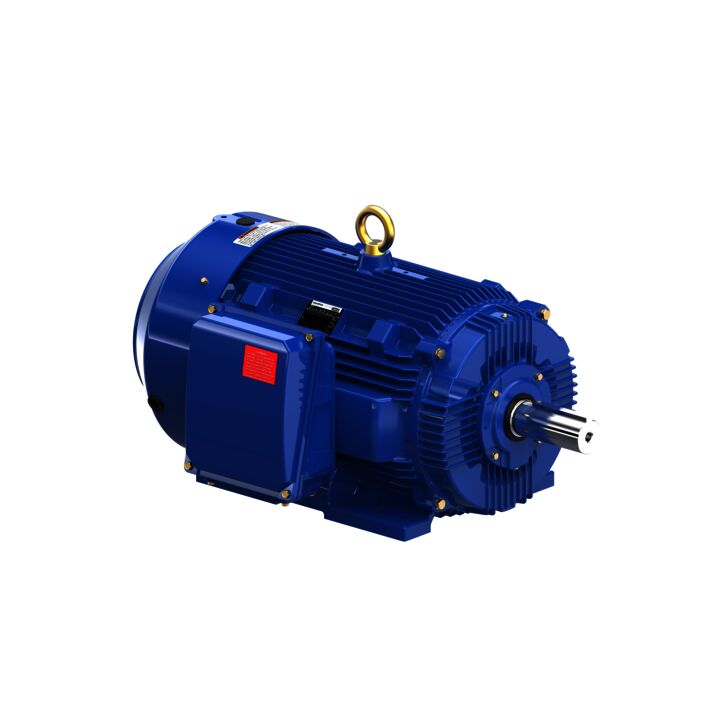 Severe Duty Motor, 200 HP, 3 Ph, 60 Hz, 460 V, 1800 RPM, 445T Frame, TEFC