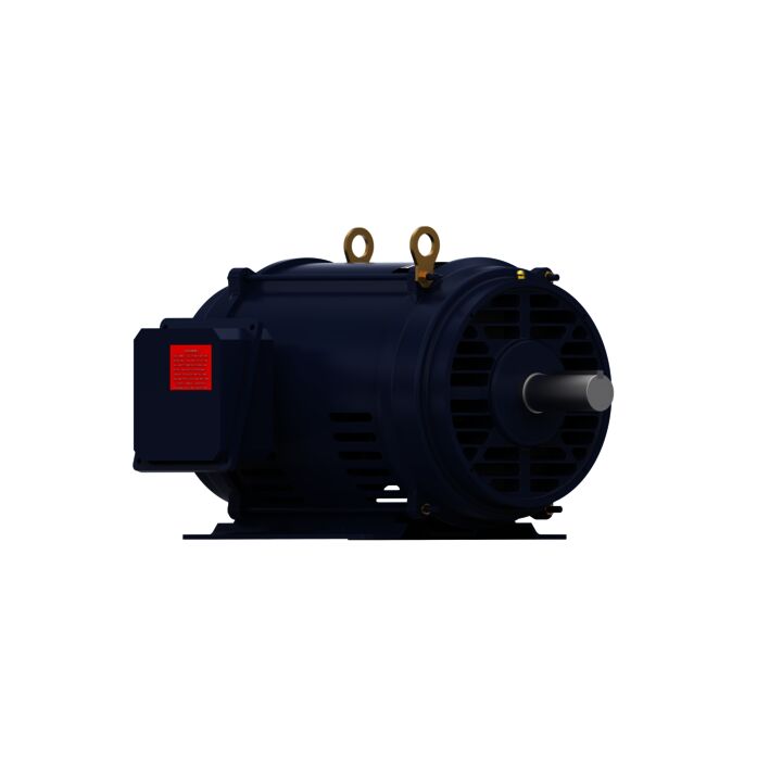 General Purpose Motor, 20 HP, 3 Ph, 60 Hz, 200 V, 1800 RPM, 256T Frame, DP