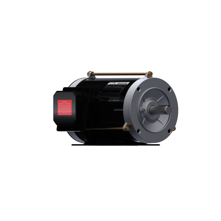 Speed Ratio Motor, 2 HP, 3 Ph, 60 Hz, 230/460 V, 1800 RPM, 145TC Frame, TENV